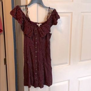 American Eagle off the shoulder dress. Size 6